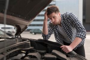 Man is very frustrated with the car noises issues